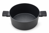 Aqua Alluminium Non Stick Casserole In Black
