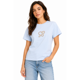 Sissy boy Womens Endless Spring Boxy T-Shirt In Blue