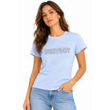 Sissy boy Ladies Velvet Skies Regular T-Shirt In Blue