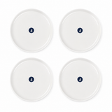 Polo Safari Side Plate 4Pc In Navy