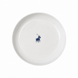 Polo Classic High Rim Large Serving Plate In White