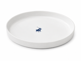 Polo Classic High Rim Large Serving Plate In White