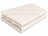 Egyptian Cotton Tencel 300 Thread Fitted Sheet In Pearl