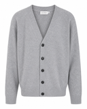 Calvin Klein Mens Recycled Wool Comfort Cardigan In Grey