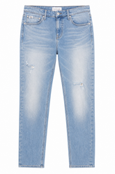 Calvin Klein Mens Slim Denim Medium Blue