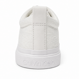 Calvin Klein Womens Vulc Lace Up Shoes In White