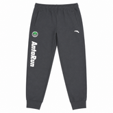 Anta Boys Knit Track Pants In Black