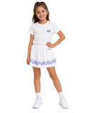 Anta Girls Skirt In White