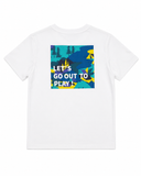 Anta Boys Outdoor T-Shirt In White