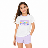 Anta Girls Outdoor T-Shirt In White