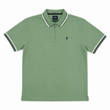 Polo Mens Double Plain Golfer In Fatigue