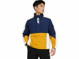 Anta Mens Track Top In Navy & Mustard