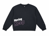 Anta Womens Keep Moving Sweatshirt In Black