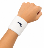 Anta Mens Unisex Cross Training Wrist Band In White