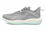 Anta Mens Running Shoes In Grey & Aqua