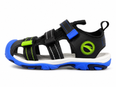 Anta Boys Sandals In Black & Blue
