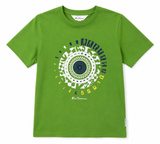 Ben Sherman Boys Motion Target T-Shirt In Green