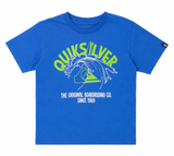 Quiksilver Boys Over The Falls T-Shirt In Blue