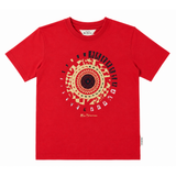 Ben Sherman Boys Motion Target T-Shirt In Red