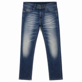 Diesel Mens M Sleeker-X L.32 Jeans In Dark Blue