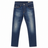 Diesel Mens Thommer L.32 Jeans In Dark Blue