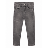 Guess Girls Fashion Skinny Jeans In Black