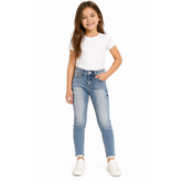 Guess Girls Kira Skinny Jeans In Medium Wash