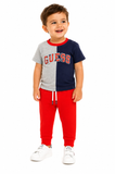 Guess Boys 2 Piece set In Blue & Red