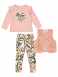Guess Girls 3 Piece Set In Pink Multi