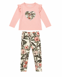Guess Girls 3 Piece Set In Pink Multi
