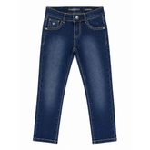 Guess Unisex Skinny Jeans In Dark Wash