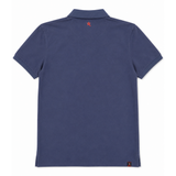 Soviet Mens Pique Golfer In Navy