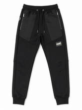 Soviet Mens Kyran Fashion Track Pants In Black