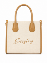 Sissyboy Willow Mini Tote Bag In Stone