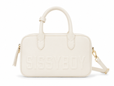 Sissyboy Emory Bowler Bag In Off White