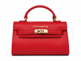 Sissyboy Romee Mini Bag with Front Clip In Red