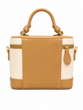 Sissyboy Remi Mini Vanity Bag with Embroidery In Stone