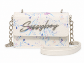 Sissyboy Floral Crosbody Bag In Blue