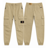 Soviet Mens Zadig Fashion Cargo Pants In Light Khaki