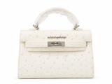 Sissyboy Romee Mini Bag with Front Clip In Off White