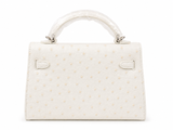 Sissyboy Romee Mini Bag with Front Clip In Off White