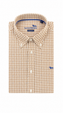 Harmont & Blaine Mens Basic Shirt In Brown & White