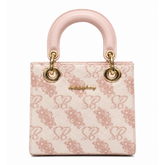 Sissy Boy Maise Debosed Tote Bag In Pink