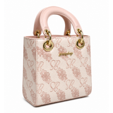 Sissy Boy Maise Debosed Tote Bag In Pink