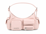 Sissy Boy Cameron Cargo Bag with Front & Side Pockets In Pink