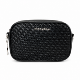 Sissy Boy Aurora Textured Bag In Black