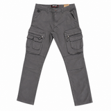 Soviet Mens Fashion Cargo Pants In Grey