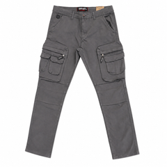 Soviet Mens Fashion Cargo Pants In Grey