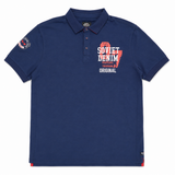 Soviet Mens Grande Fashion Golfer In Navy