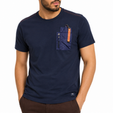 Soviet Mens Flawless Fashion T-Shirt In Navy